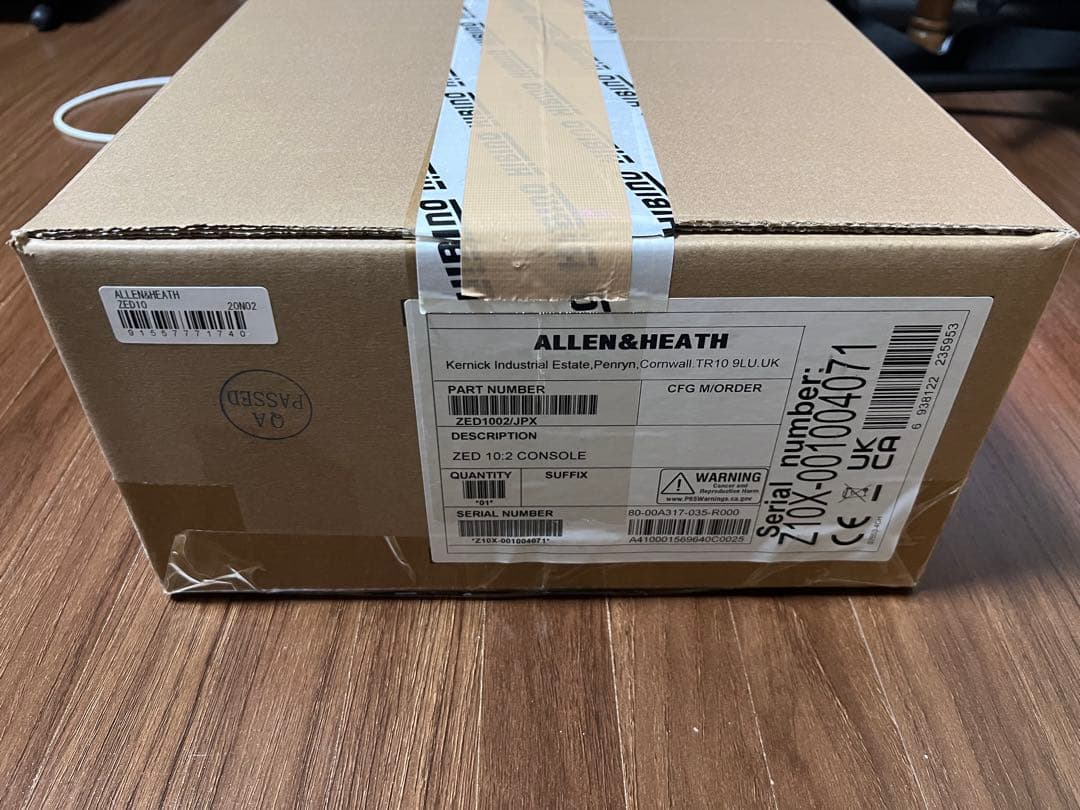 ALLEN&HEATH ZED10 アナログミキサー オーディオインターフェース