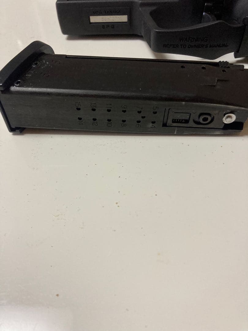 タナカ製USPブローバックガスガン HWブラック 説明書付き