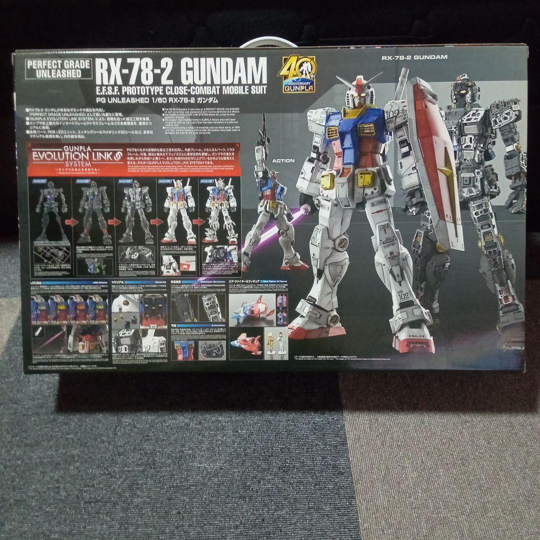 PG UNLEASHED 1/60 RX-78-2 ガンダム 新品　未開封
