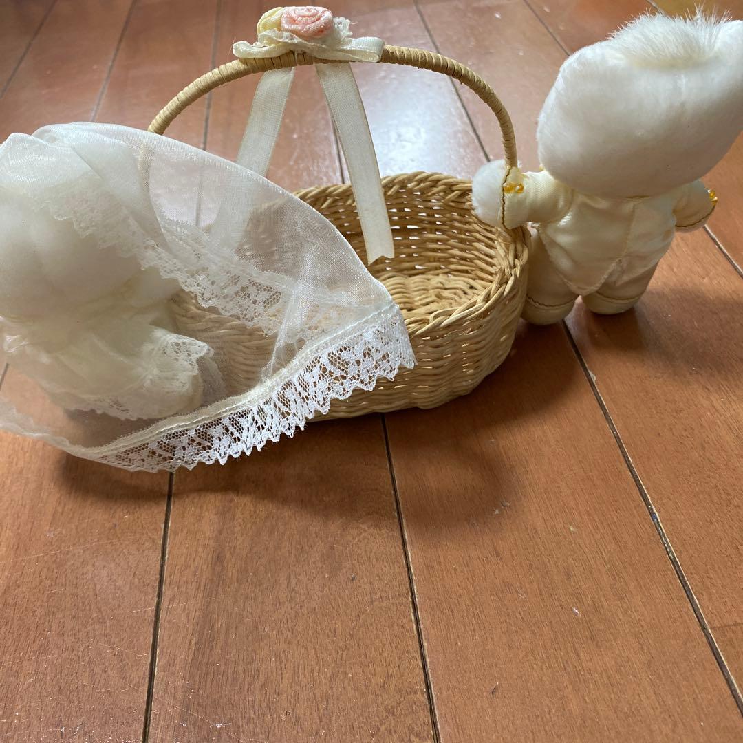 ハローキティ ウェディング ぬいぐるみ ペア バスケット付き 結婚式 サンリオ