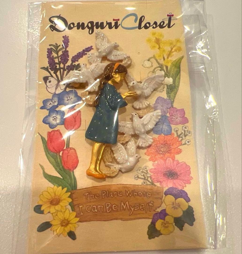 天空の城ラピュタ シータと白い鳩 限定 ブローチ