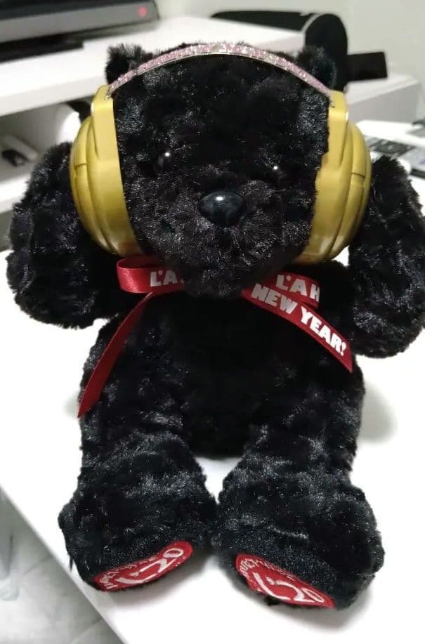 激レア　特価 20th ラニバ ハッピーニューイヤー ダンシングベアスピーカー