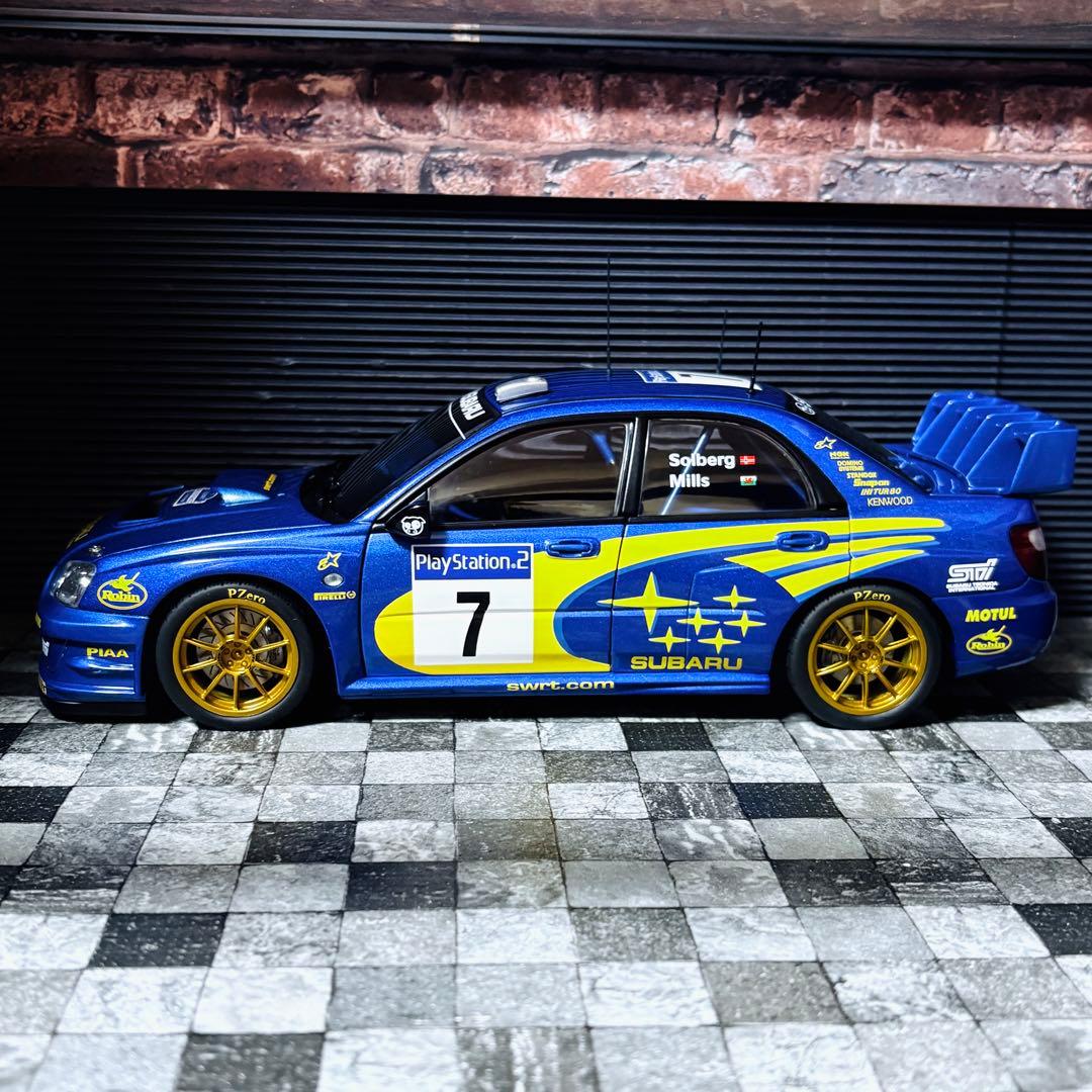 1/18 AUTOart スバル インプレッサ WRC 2003 ツールドコルス