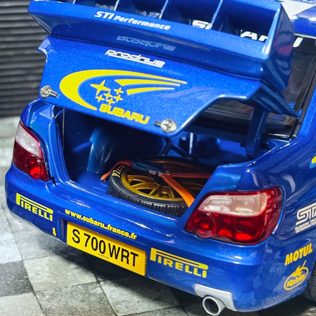 1/18 AUTOart スバル インプレッサ WRC 2003 ツールドコルス