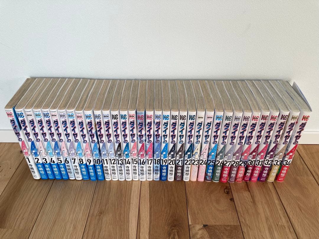 ダイヤのA 1-46巻+actⅡ 1-34巻セット【卒業証書付き】