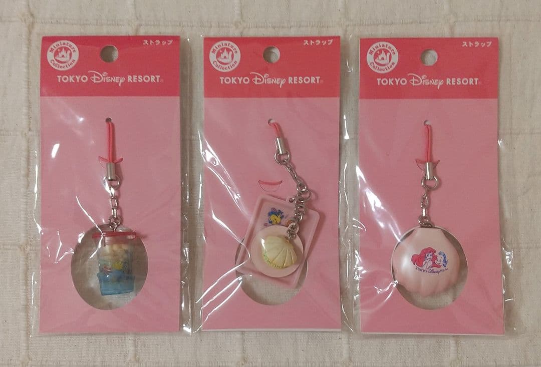 リトル・マーメイド アリエル ディズニー ミニチュアストラップ パークフード