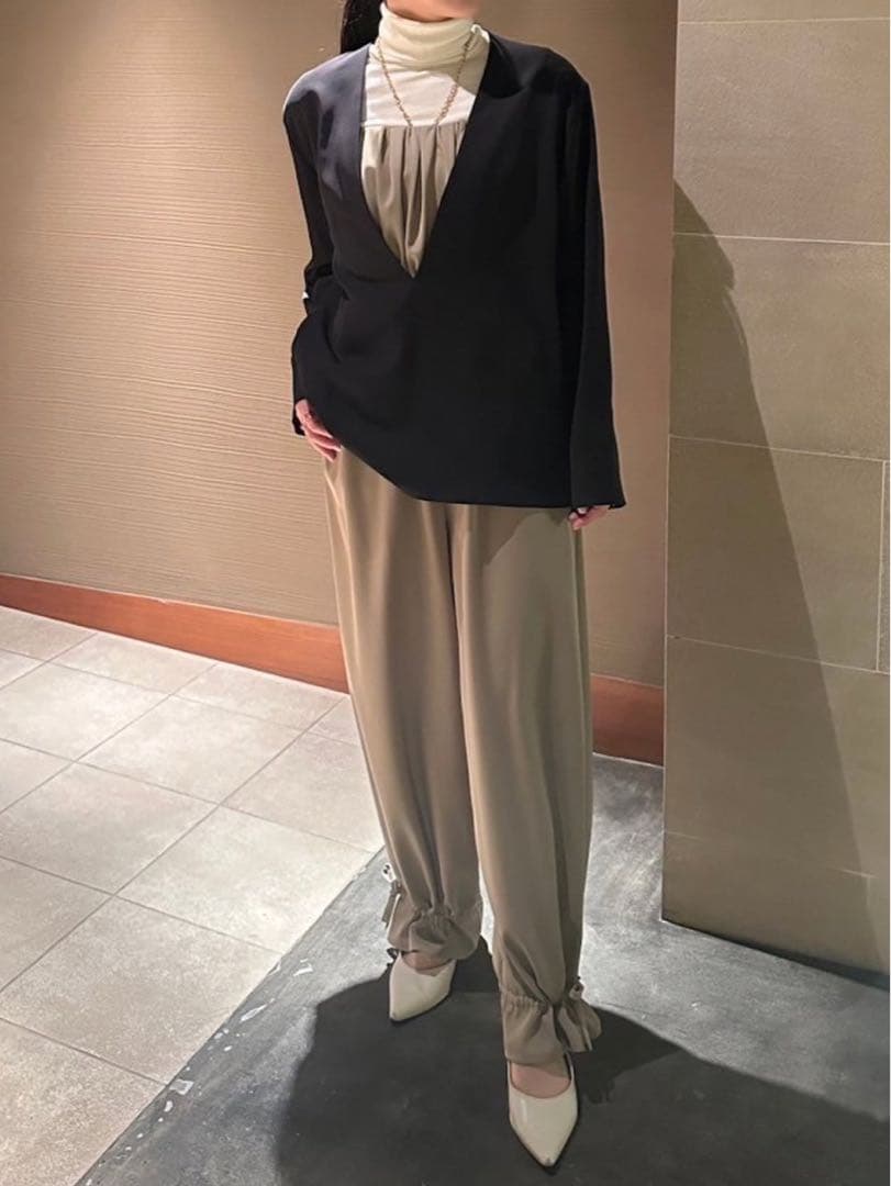 ウ★新品et.UNiVER Practical over blouse set