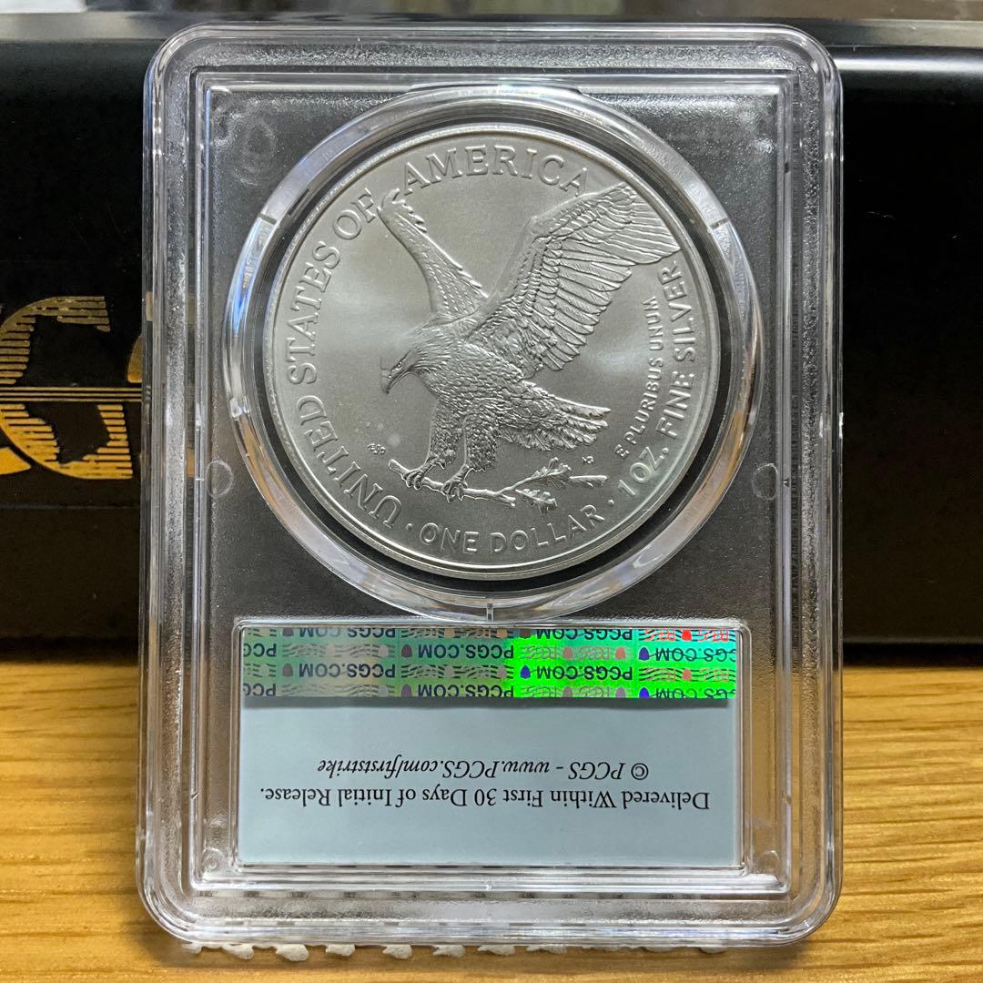 【新品】シルバー イーグル銀貨2024 Eagle PCGS MS70