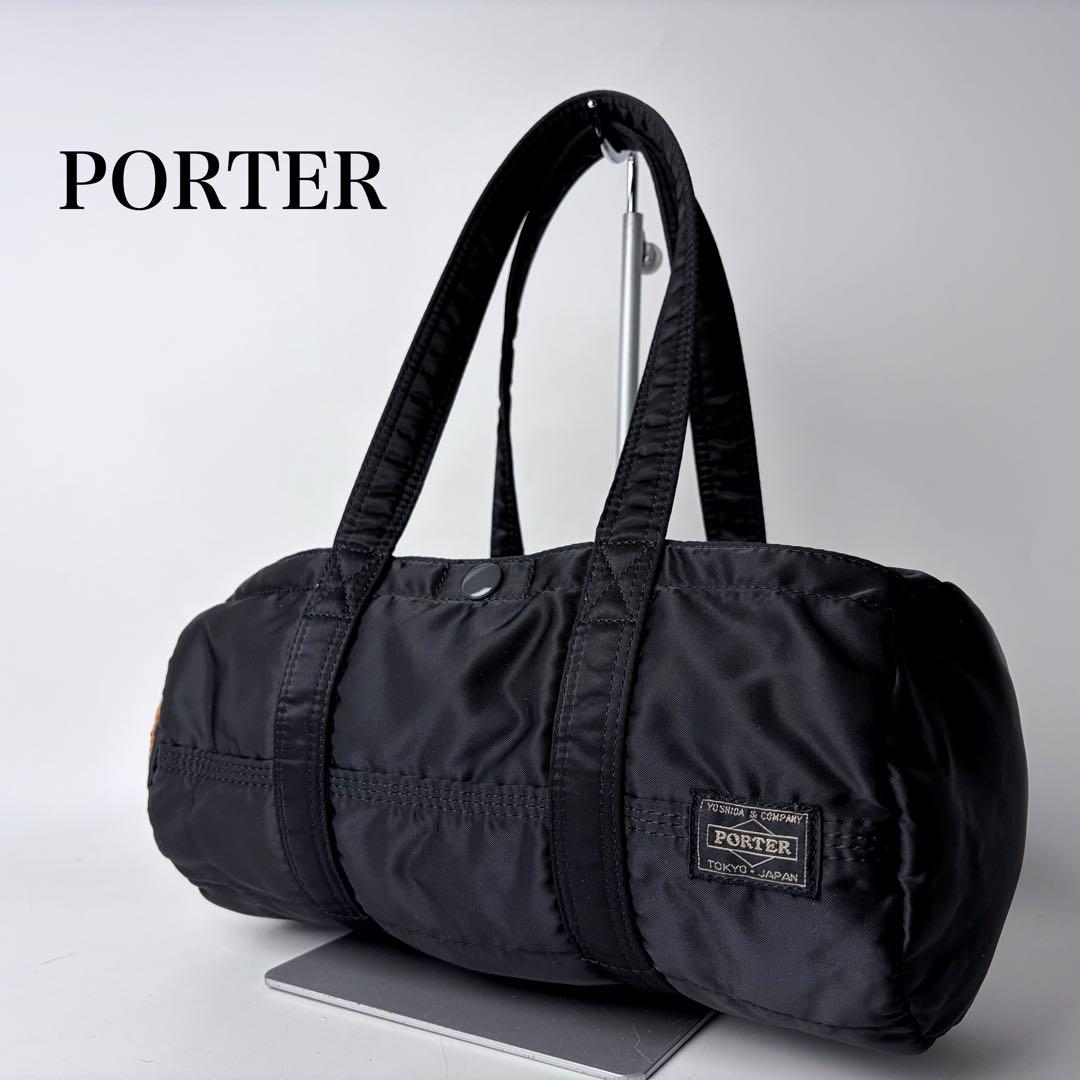 【の】PORTERポーター TANKER タンカー ミニボストンS日本製黒