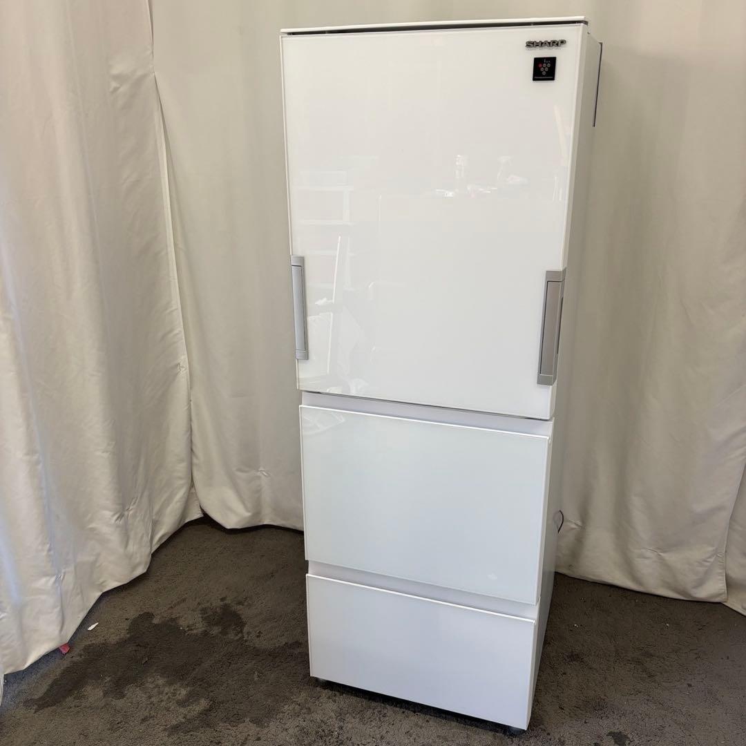 31　冷蔵庫　SHARP　大型　300-400ℓ　両開き　安い　設置無料　綺麗