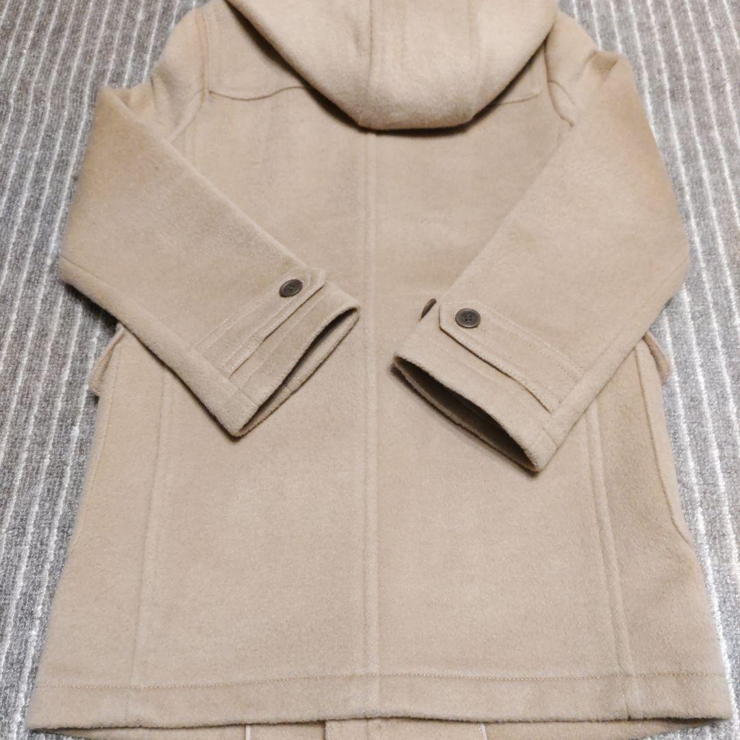 バーバリー　チルドレン　ダッフル　コート　12Y　152cm　受験　薄茶　美品