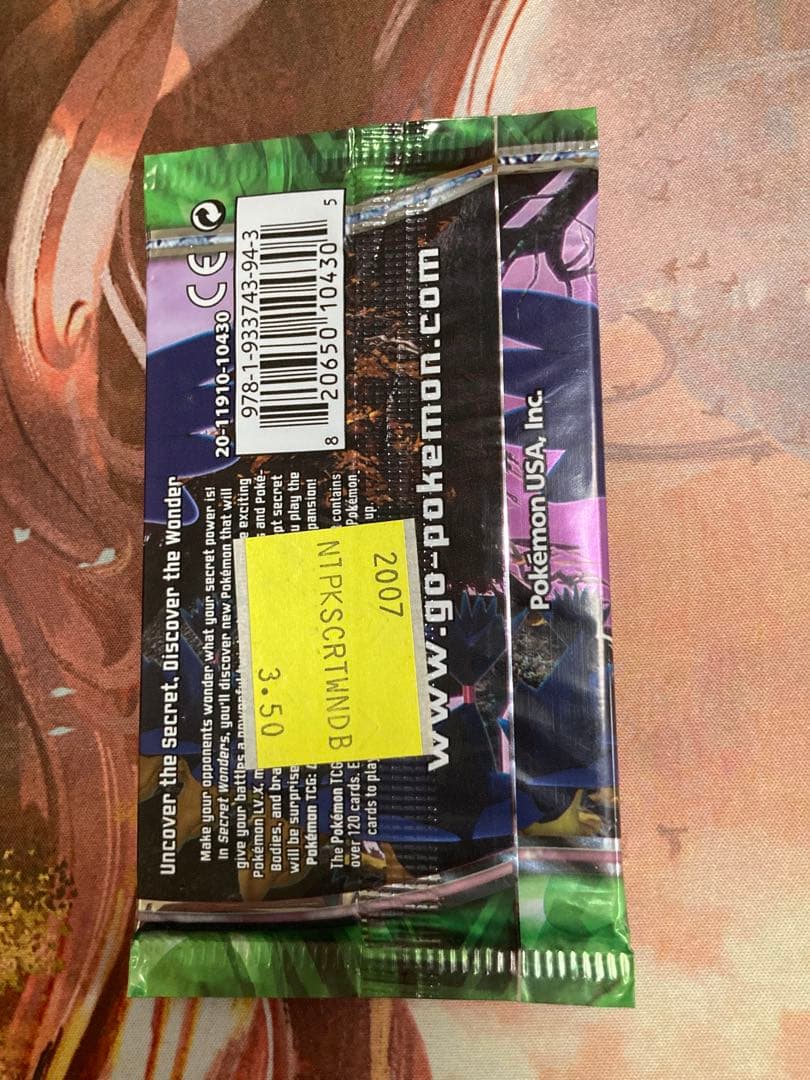 d*4様 ポケモンカード　英語　SECRET WONDERS 未開封　4パック