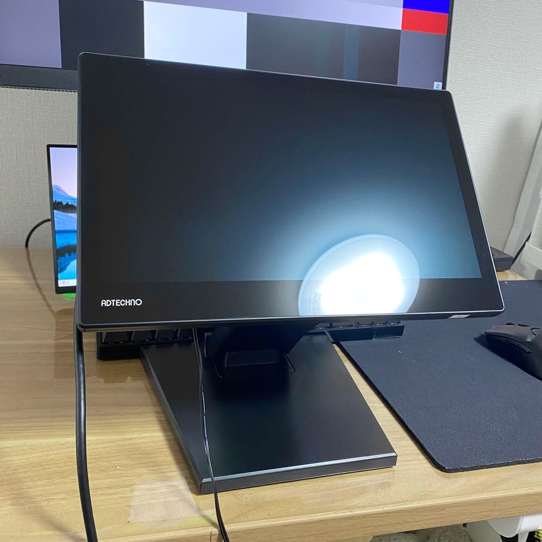 エーディテクノ13.3型 業務用マルチメディアディスプレイ LCD1331 美品