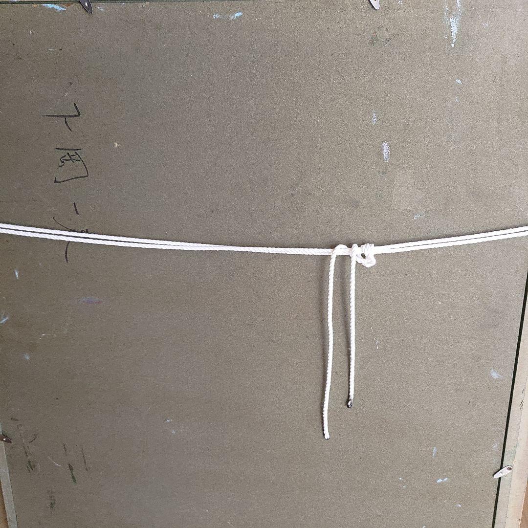 真筆保証【内山田画廊 謹製】　ワダールの激情　f10号キャンバス