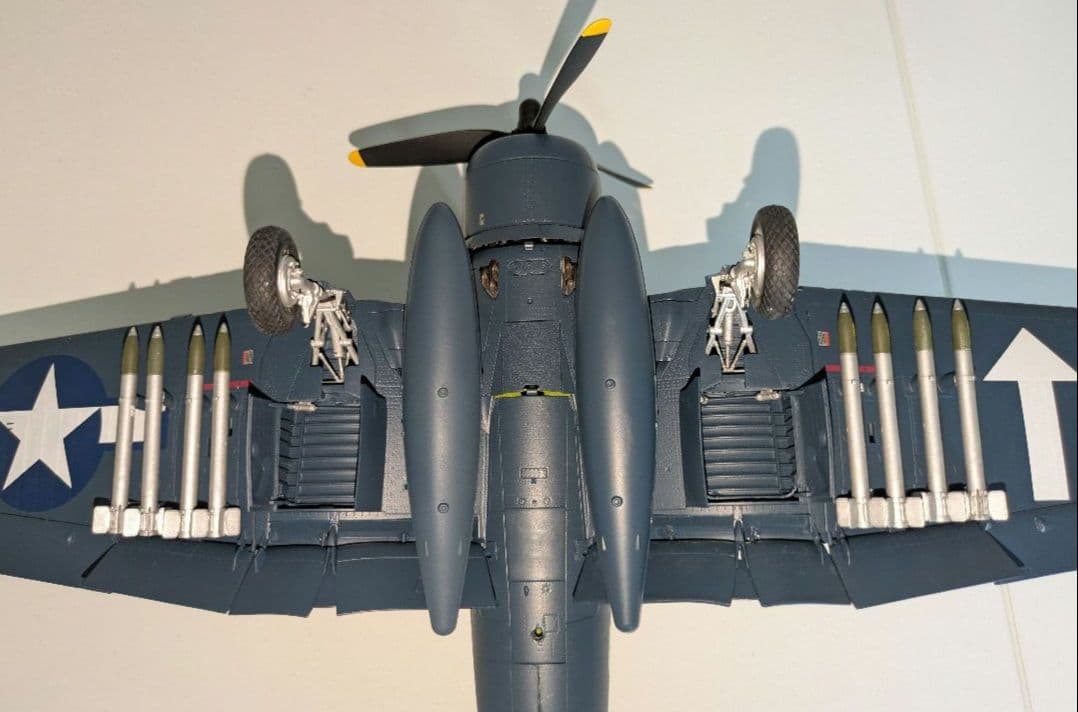 コルセアF4U-1D(プラモデル完成品1/32)