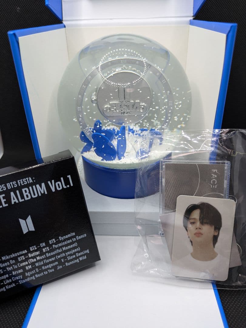 BTS 2025FESTA waterball ＋カプセルアルバム JIMIN❤