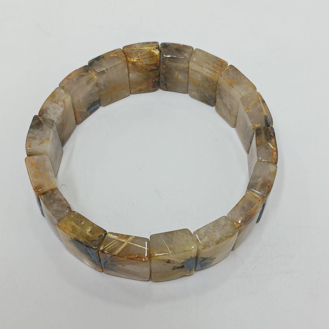 ルチルクォーツ バングル 太陽放射