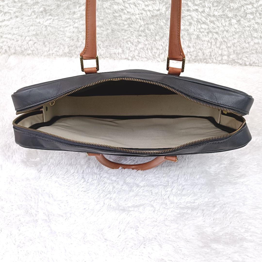 タナークロール レザー ビジネスバッグ ブリーフケース A4収納可 保存袋