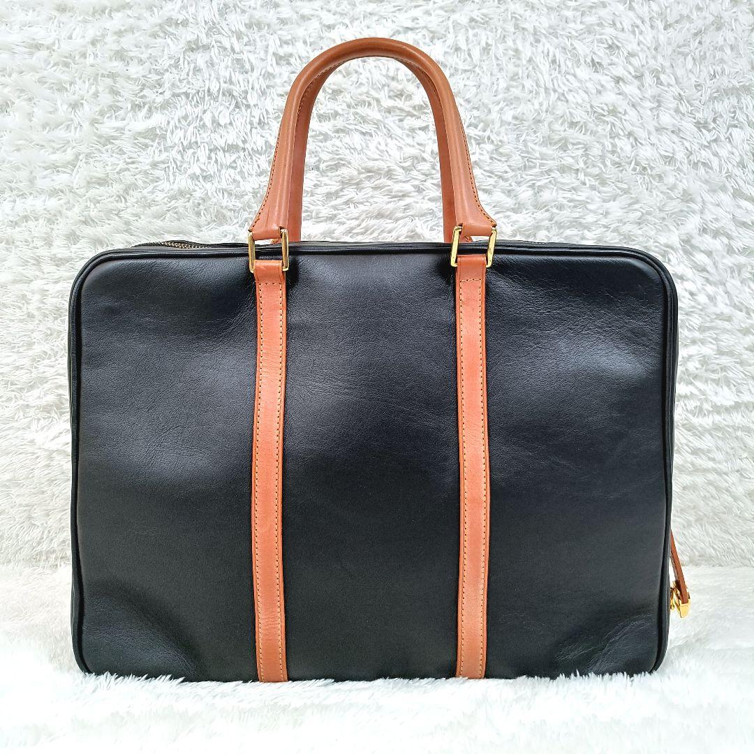 タナークロール レザー ビジネスバッグ ブリーフケース A4収納可 保存袋