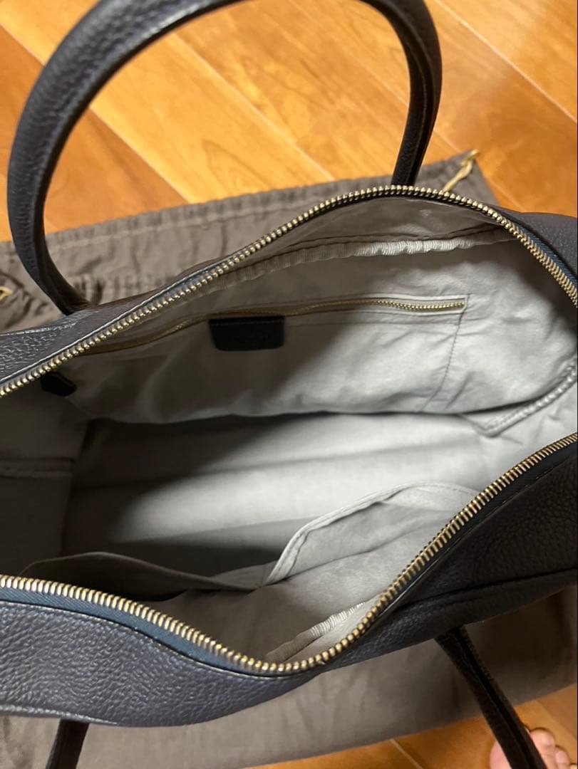 Cisei guji別注 901 シュリンクレザーブリーフケース　ネイビー