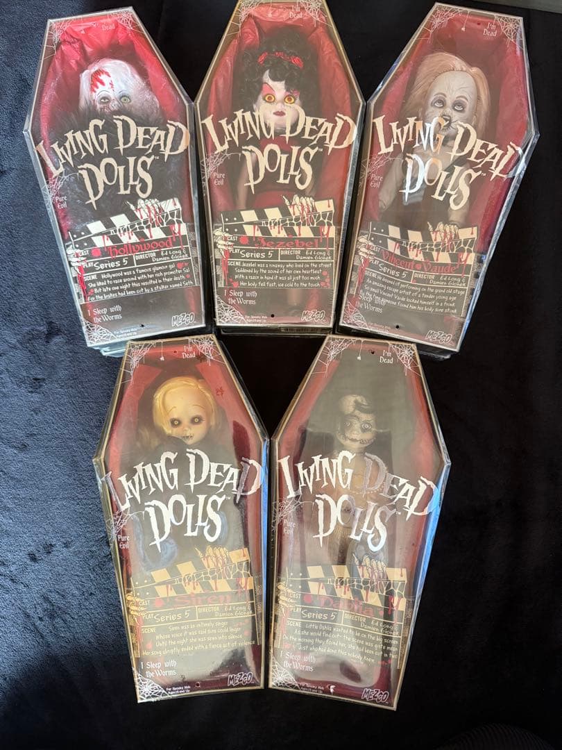 未開封 Living dead dolls シリーズ5 セットVincent 他