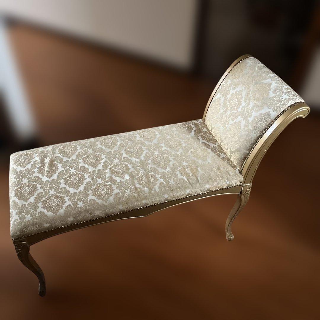 クラシックスタイル ベンチ 背もたれ付き