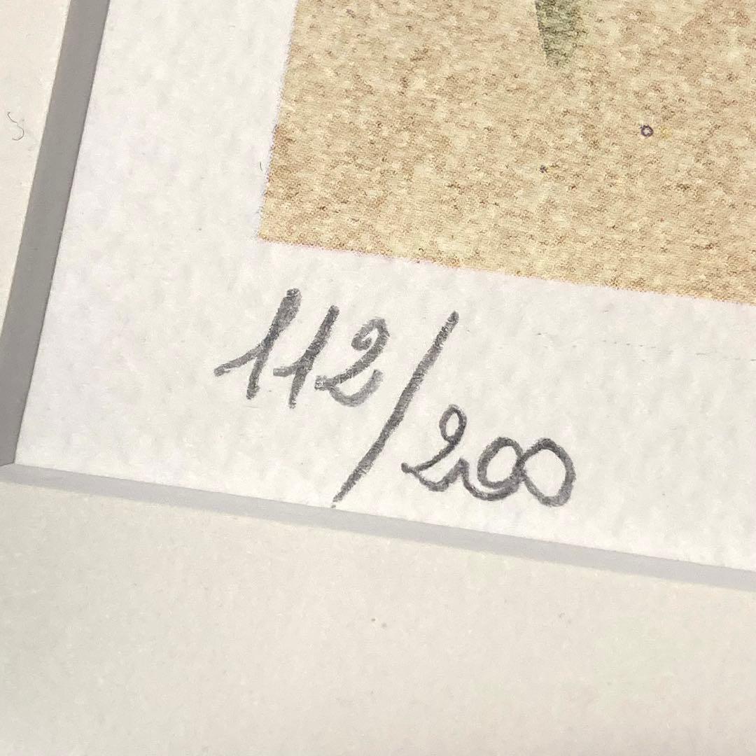 バルテュス『モンテ・カルヴェッロの風景』（1977-80） 複製画 限定200作