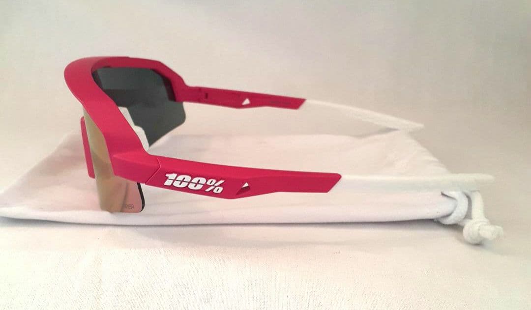 100% Slendale Youth ピンク ワンハンドレッド サングラス