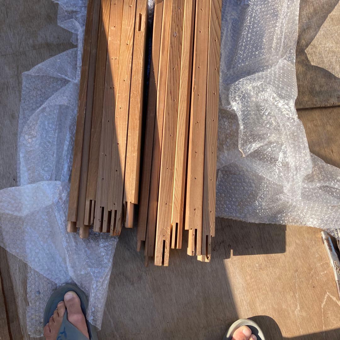 ‼️那須野製‼️油絵画用キャンパス杉木枠Ｆー80 2セットS12合計、‼️3セット‼️