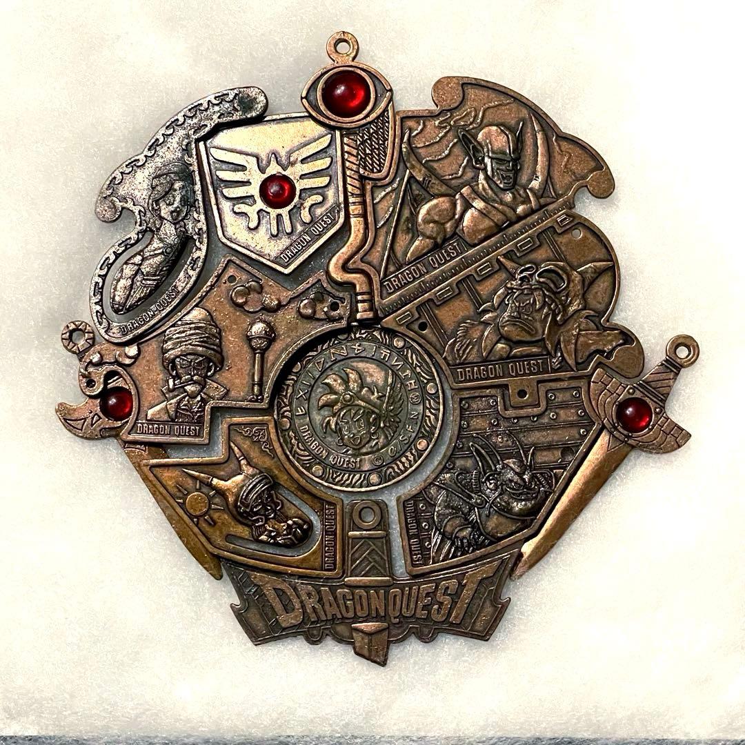 ドラゴンクエスト アベル伝説 メタルプレート フルコンプ ドラクエ 食玩 レトロ