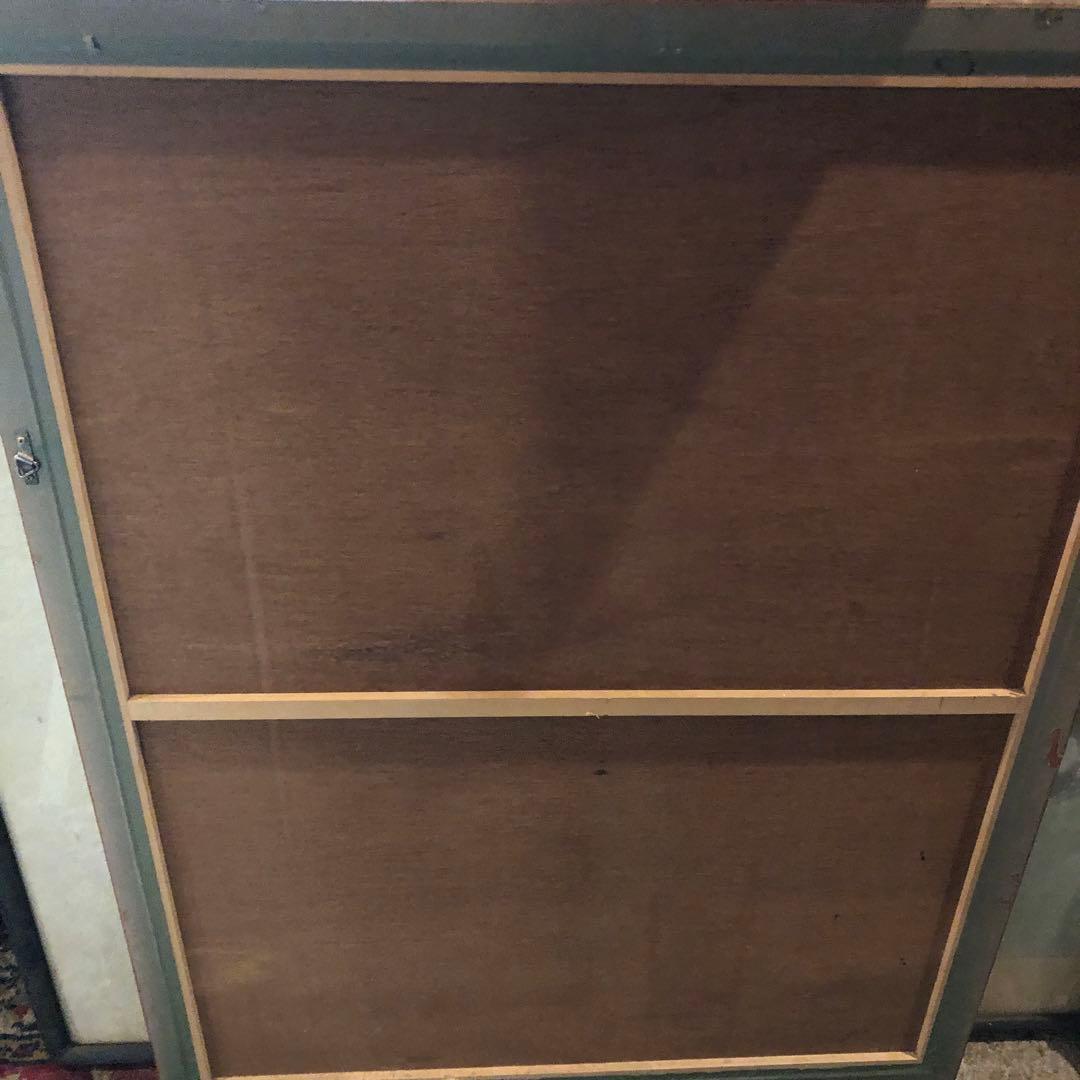 【引き取りき限定】荻須高徳リトグラフポスター　2枚　美品　金縁額装