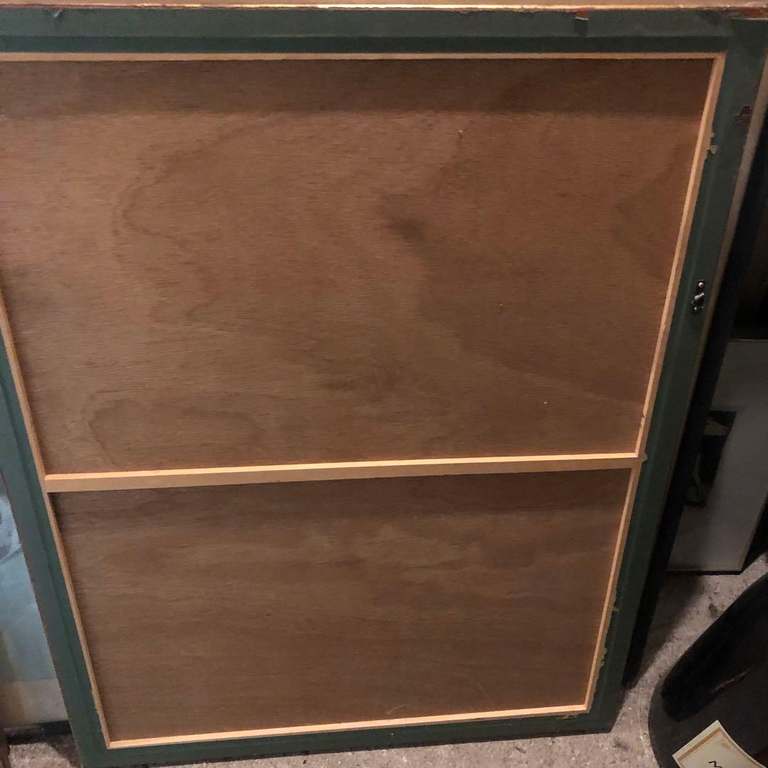 【引き取りき限定】荻須高徳リトグラフポスター　2枚　美品　金縁額装