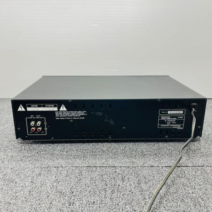 KENWOOD カセットデッキ　KX-880D