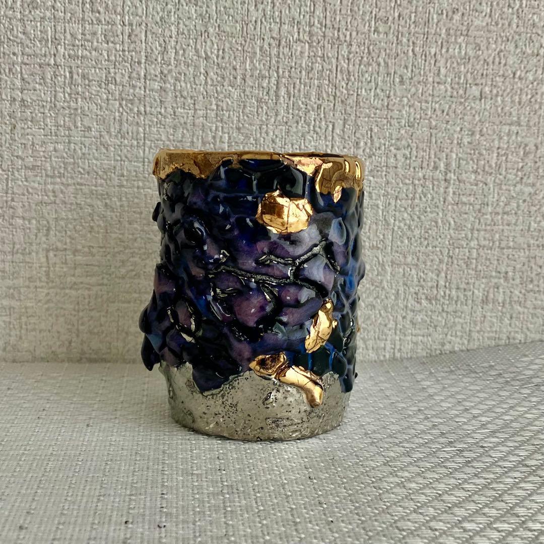 ★クリスマスセール★作家　市川透さん　ぐい呑み　未使用品