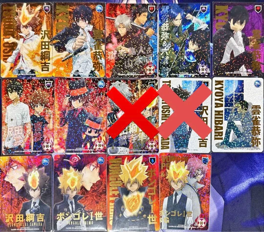 【限定1set】死ぬ気レア 14種 家庭教師ヒットマンREBORN! CCG