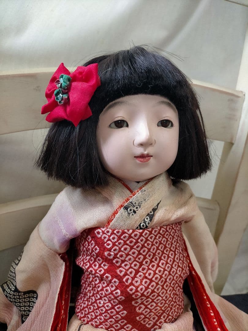 樫村瑞観　市松人形