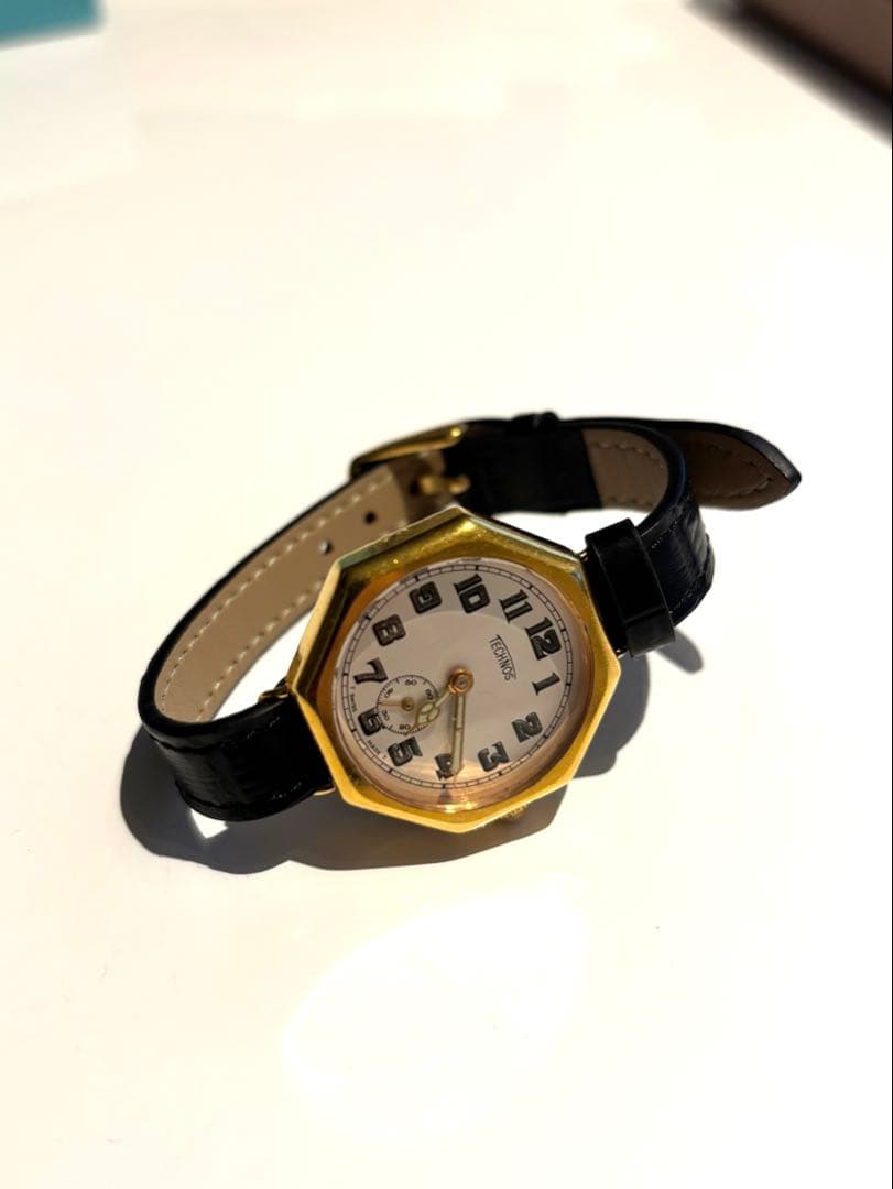 【手巻き】TECHNOS 腕時計