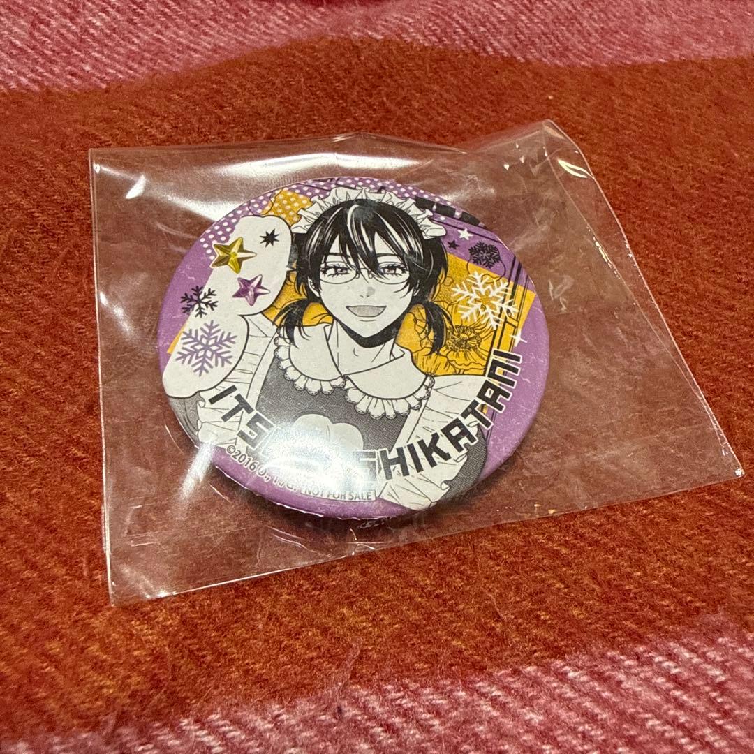 ヤリチン☆ビッチ部 ヤリ部 鹿谷樹 缶バッジ　プリロール　ケーキ　特典