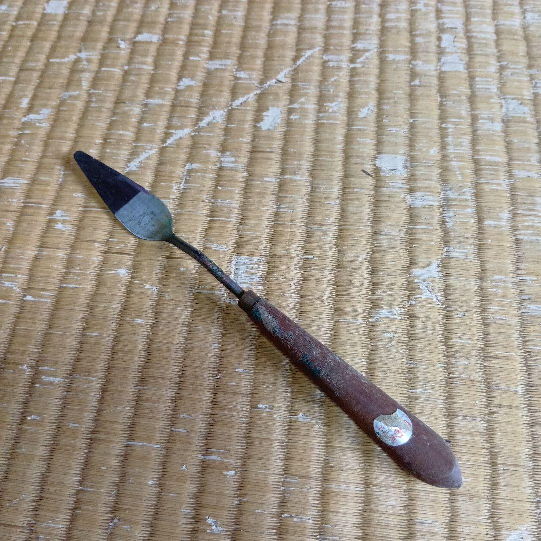 昭和レトロ 　古い昭和の木製 イーゼル　油絵の道具一式まとめ 出品