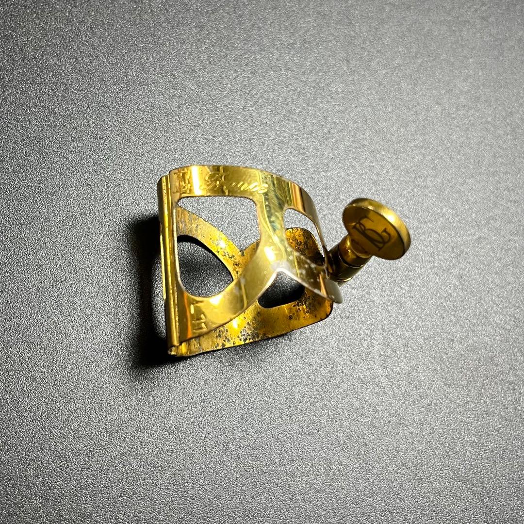 BG リガチャーアルトサックス用 L11 ゴールドプレート