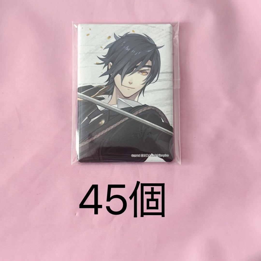 刀剣乱舞 とうらぶ 5周年記念祝画 スクエア缶バッジ 燭台切光忠