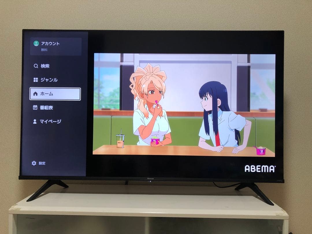 ハイセンス 50V型 液晶テレビ 4Kチューナー内蔵 50E6G 2023年製