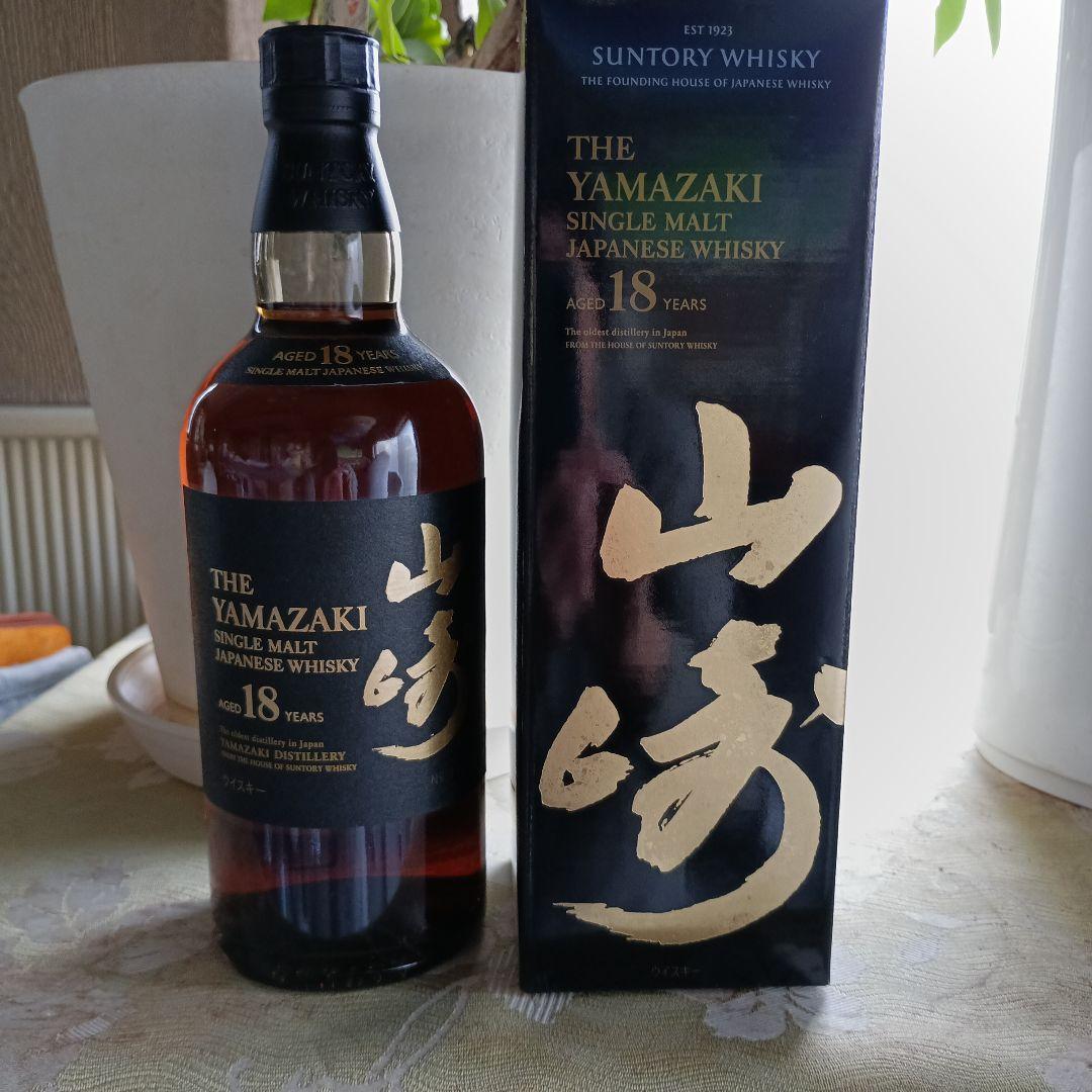 値下げ正規品山崎 18年 シングルモルトウイスキー