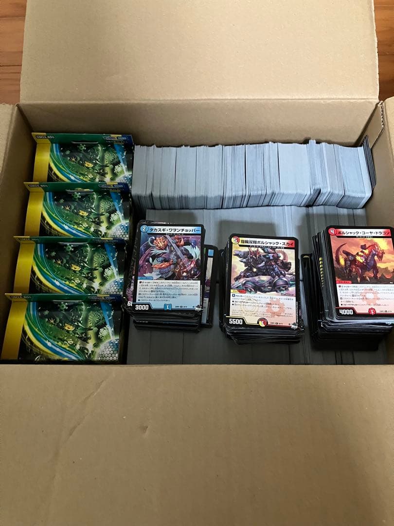 デュエマ　4cフシギバースデッキパーツ＋余りカード多数【バラ売り可】