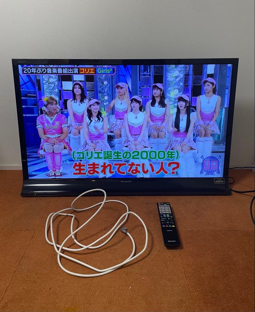 SrkRy0118シャープ AQUOS 40V型 スタイリッシュ液晶テレビ