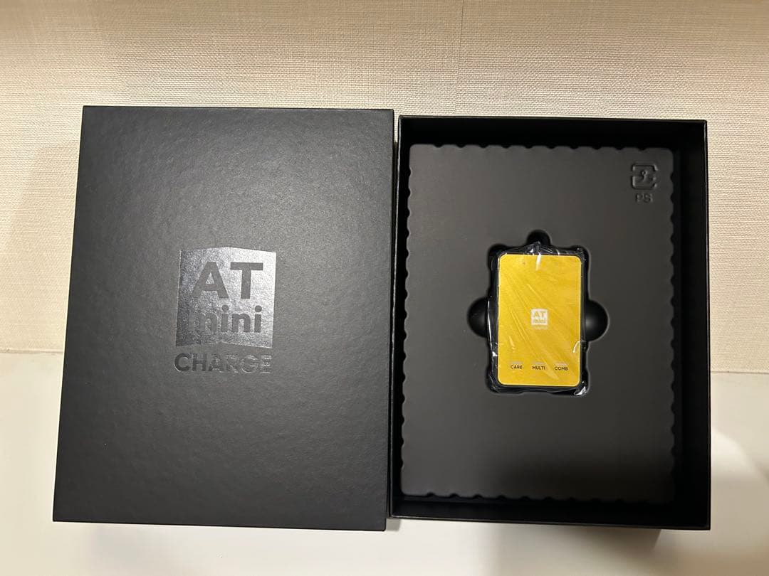 【新品】伊藤超短波ATmini CHARGE(イエローゴールド)マイクロカレント