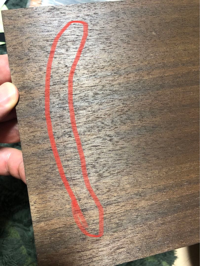 シャンブル　CHAMBRE 木製振り子時計　ブラウン色