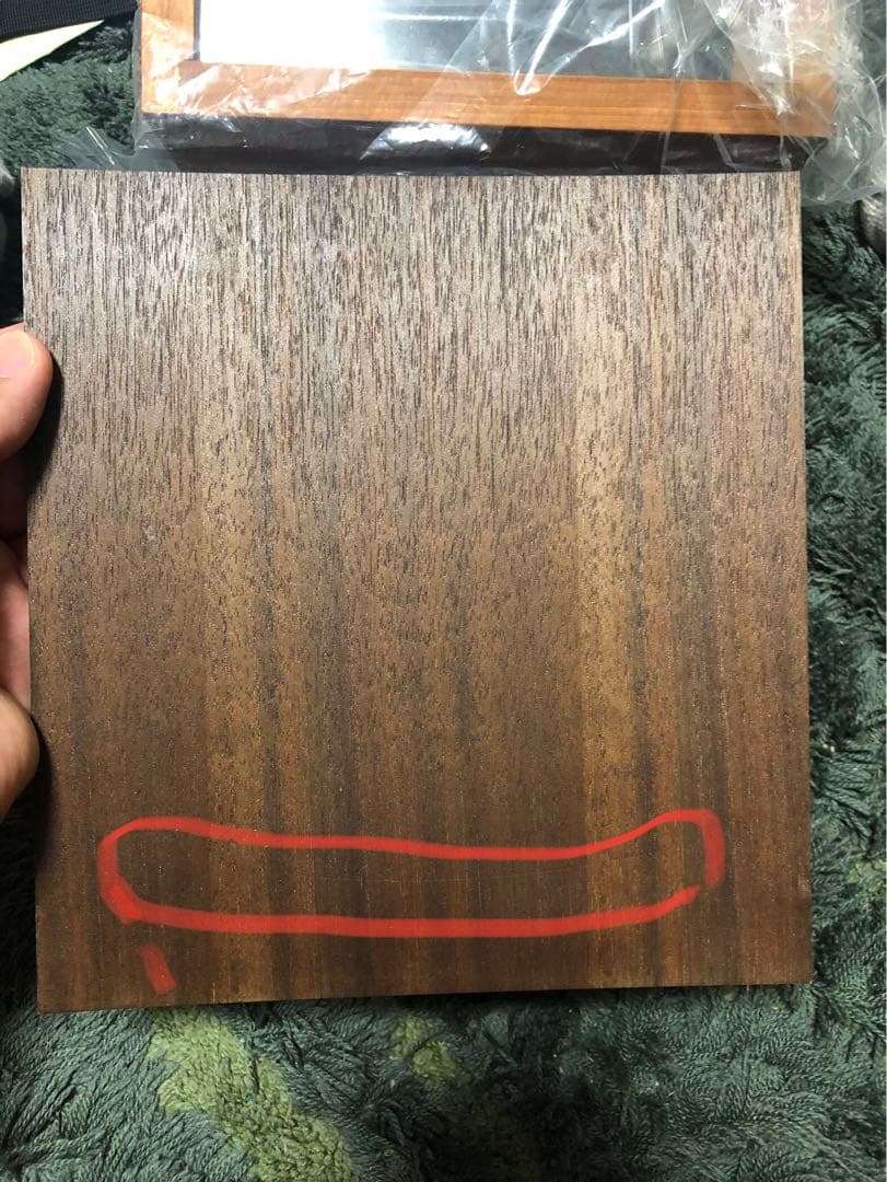 シャンブル　CHAMBRE 木製振り子時計　ブラウン色