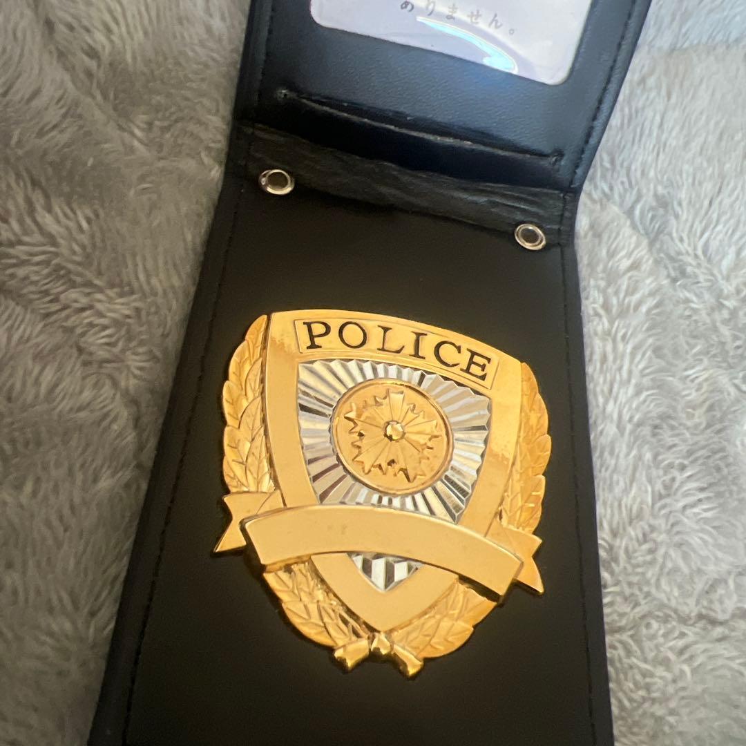 警察手帳レプリカ　撮影用・小道具用