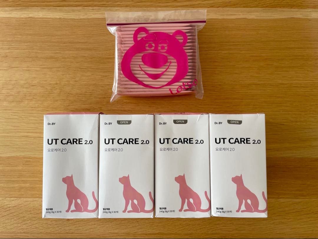 Dr. By UT CARE 2.0 猫用サプリメント 4個セット